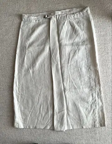 evam eva 린넨 스커트