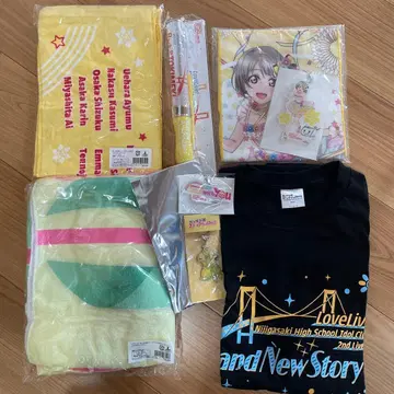 니지가사키 학원 스쿨 아이돌 동호회 굿즈 세트 니지가쿠 나카스 카스미