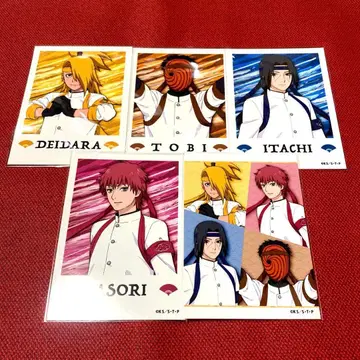 NARUTO 응원단 브로마이드 5장