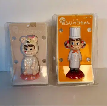 후지야 미니 고개 흔드는 페코짱 레트로 양치기 셰프 미니 피규어 세트