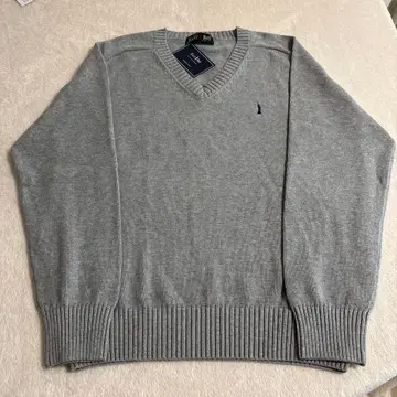 EAST BOY 그레이 V넥 스웨터 M 사이즈 새상품