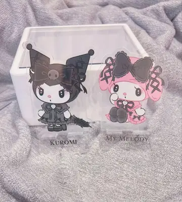 심야의 멜로쿠로 마이멜로디 쿠로미 아크릴 멀티 스탠드 Big 사이즈 2개