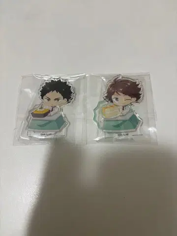 하이큐 누쿠누쿠 스타일 아크릴 스탠드 오이카와 이와이즈미 2세트