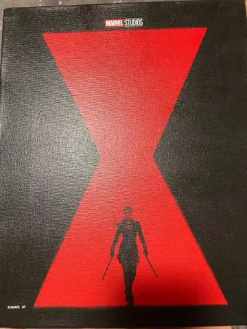 marvel 마블 영화 블랙 위도우 캔버스 보드