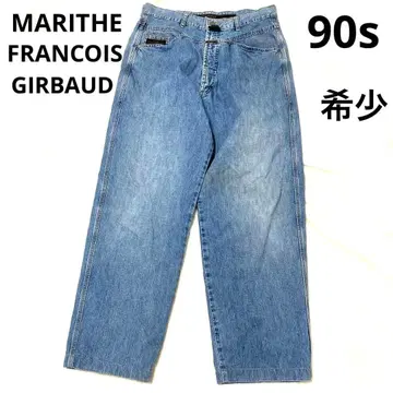 초레어 90s 마리떼 프랑소와 저버 배기 데님 빈티지