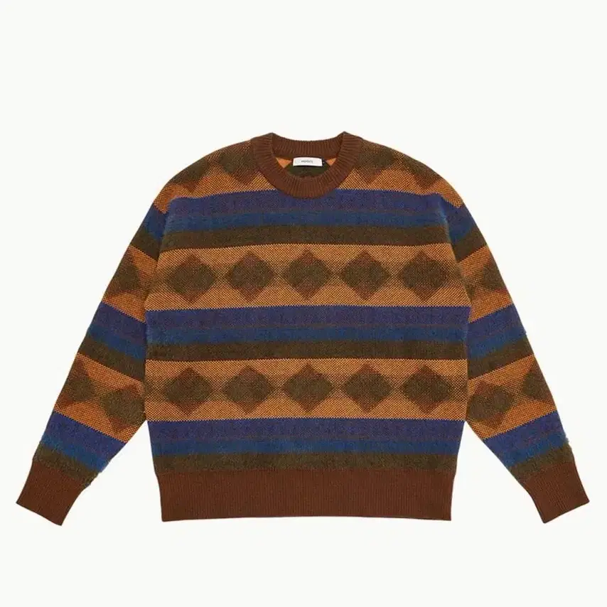 L) Amomento Racoon V-neck Knit Beige #아모멘토,#Amomento,#아모멘토