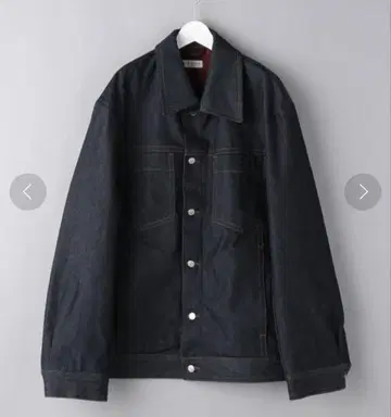 DRIES VAN NOTEN 오버 사이즈 데님 자켓