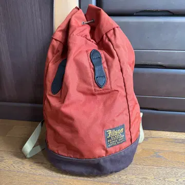Filson 캔버스 백팩 오렌지