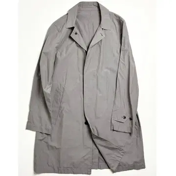 [ 새상품급 ] 마가렛호웰/발수 코튼 스텐카라 코트/그레이/M 사이즈
