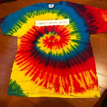 야바이T셔츠야상 타이 다이 T셔츠 L 사이즈