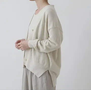 [ 새상품급 ] evam eva 캐시미어 가디건