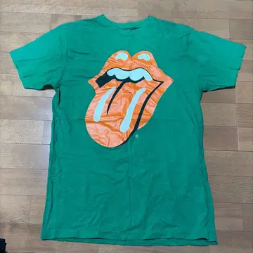 롤링 스톤즈 T셔츠 그린 L