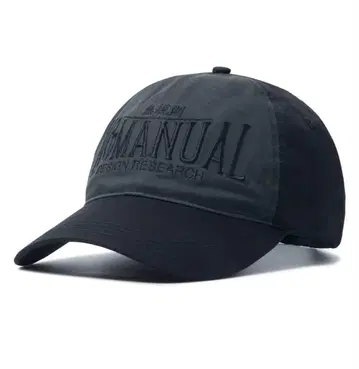 NOMANUAL 2C 트러커 볼캡 블랙