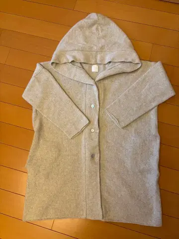 evam eva vie 캐시미어 후디드 로브 가디건