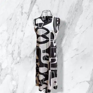 피노레 pinore size 38 슬리브리스 원피스