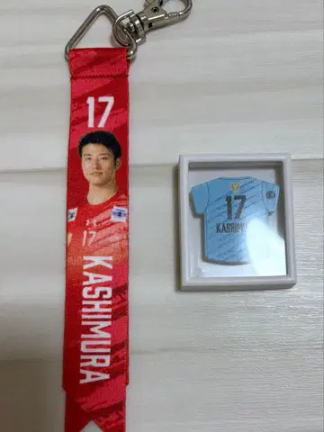 산토리 선버즈 오사카 본핀 키링 유니폼 마그넷 카시무라