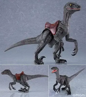 [ 한정 판매 ] ex.ride 소형 공룡 아쉬 피규어 벨로키랍토르
