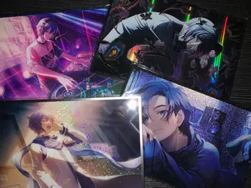 하피코레 KAITO 기념일 아크릴 색지 4점 세트