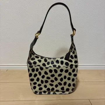 PELLE BORSA 도트 무늬 핸드백