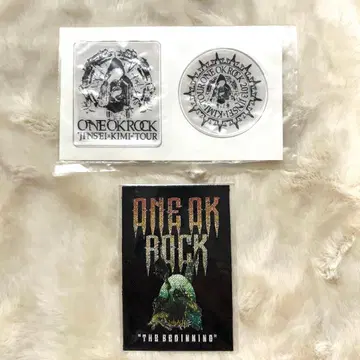 ONE OK ROCK 스티커 2장 세트 미사용 새상품 원오크록