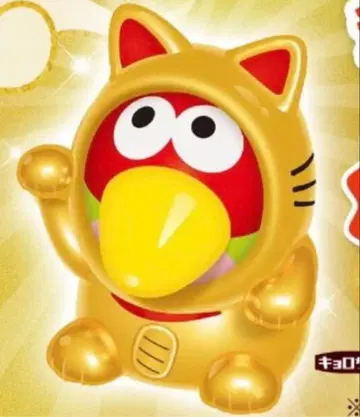 복을 부르는 키로짱 금 마네키네코 키로짱 스트랩