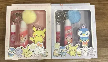 포켓피스 참 포함 립글로스 2종 세트