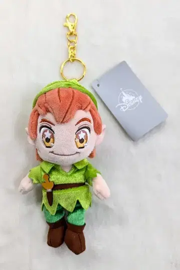 디즈니 스토어 플러시 키체인 TINY PETER PAN 피터팬