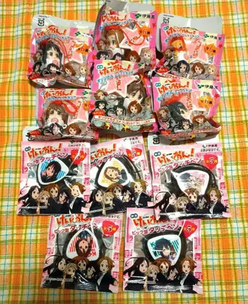 영화 케이온! 오리지널 미니 피규어 & 피크형 터치 펜 전 11종 세트