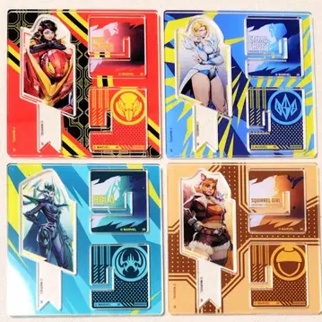 마블 라이벌즈 아크릴 스탠드 4점