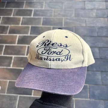 분위기 발군 80s Ford 캡 vintage 구제 의류 투톤 기업