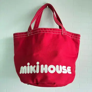 MIKI HOUSE 마더백 빅 용량 토트 버킷