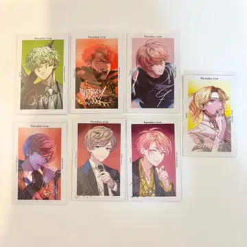 파라라이 사인 포함 G 프리 호쿠사이, 료가, 시키, 레오, 토마, 쿄