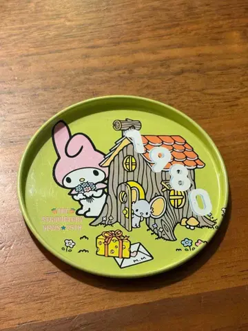 헤이세이 레트로 레어 산리오 마이멜로디 딸기 신문 부록 2000년