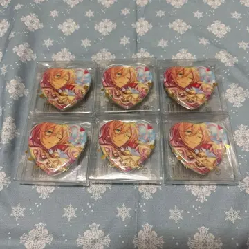 앙스타 텐쇼인 에이치 하트 캔뱃지 6개 세트