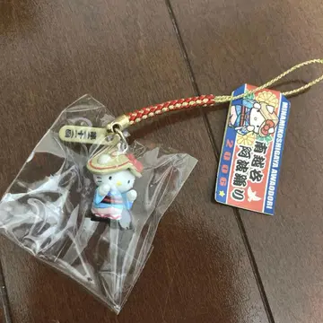 레어 지역 한정 키티 미나미코시가야 아와오도리 네츠케 스트랩