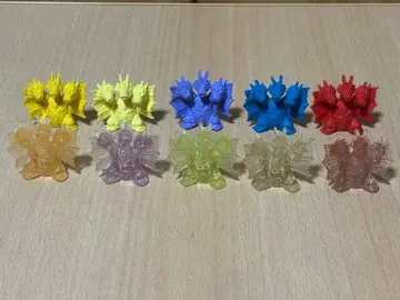 메카 킹 기드라 고질라 지우개 피규어 당시 물품