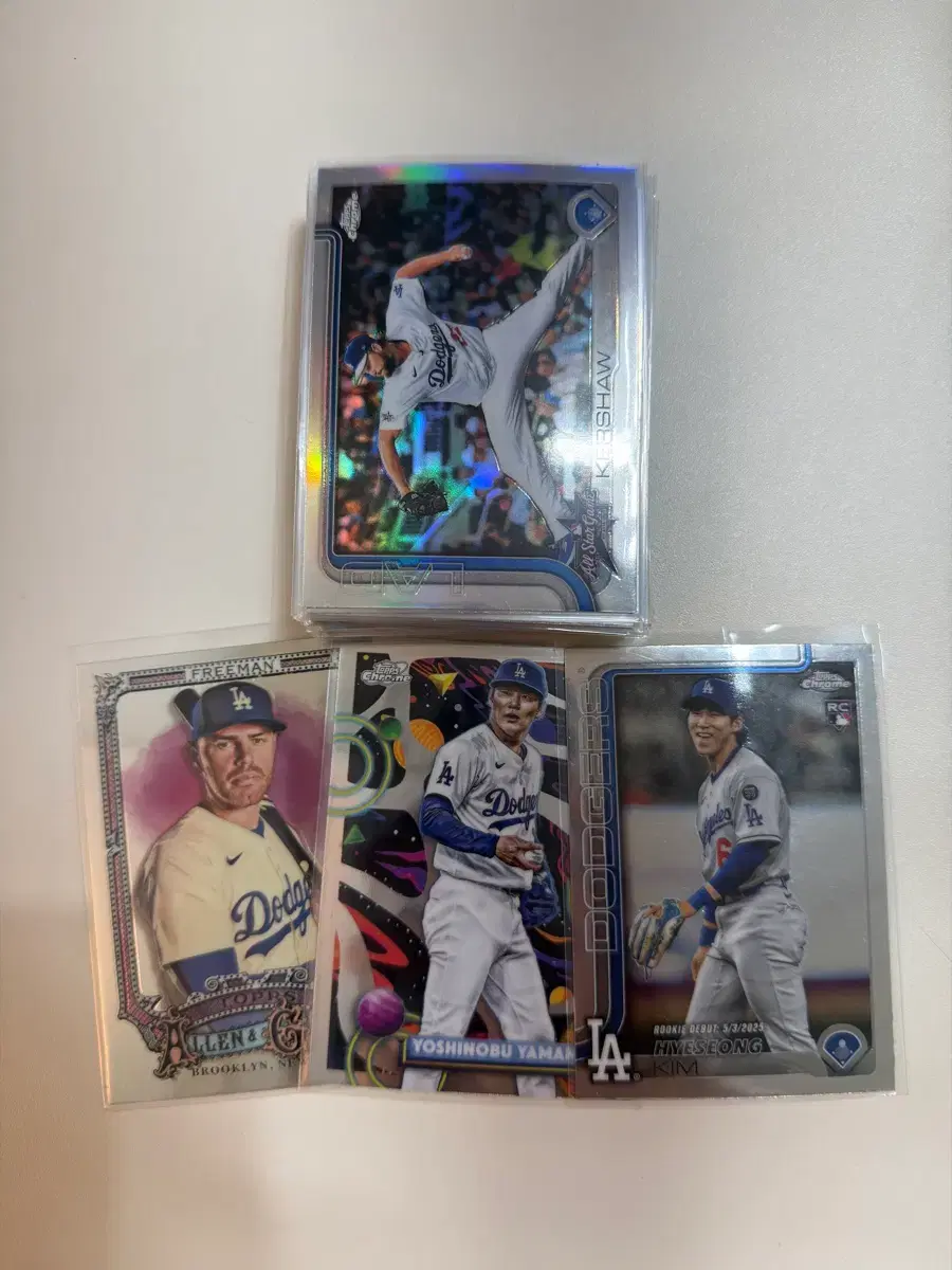 야마모토, 사사키, 김혜성 외 20 / LA 다저스 랏 MLB 야구카드