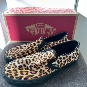 [ 미사용 새상품 ] VANS 반스 슬립온 레오파드 사이즈 25.5cm