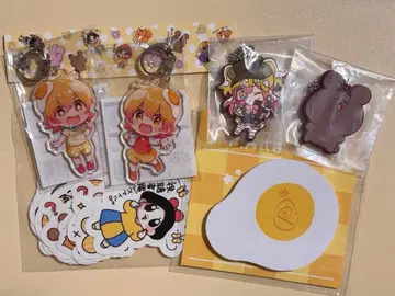 P마루님. 아크릴 키링, 러버 키링, 스티커 등 묶음 판매