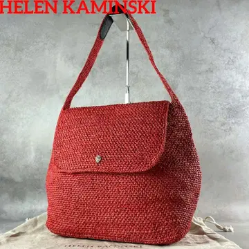 새상품급 HELEN KAMINSKI 라피아 파라완 원 숄더백