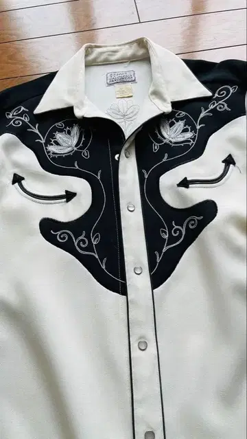 H BAR C 빈티지 웨스턴 셔츠