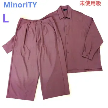 마이너리티 MinoriTY 셋업 L 사이즈 살몬 핑크 새상품급