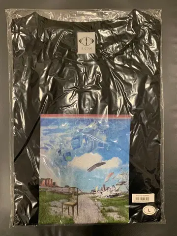 요루시카 YORUSHIKA 도작 티셔츠 블랙 L 사이즈