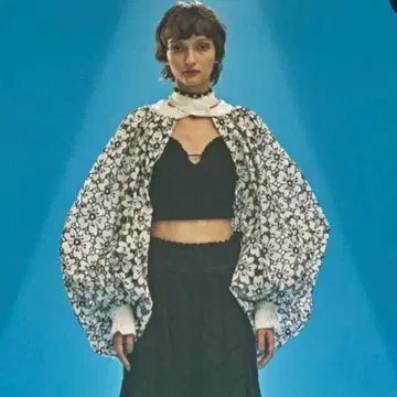 새상품 FUMIE TANAKA COTTON LACE ARM