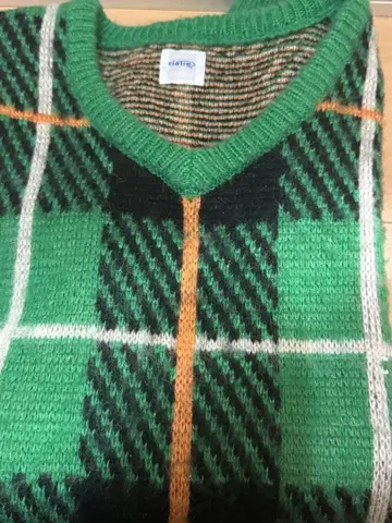 ciatre 니트 베스트 그린