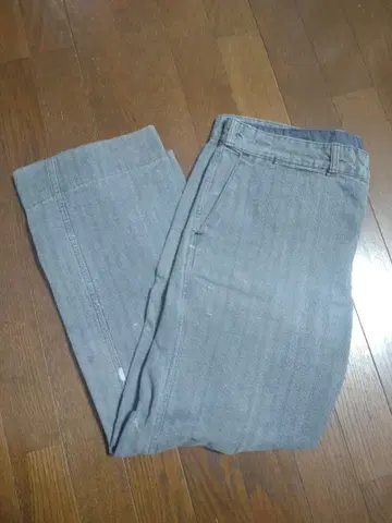 프랑스 워크 팬츠 헤링본 몰스킨 빈티지