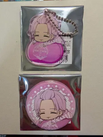 윈브레 키류 후와민 아크릴 키링 캔뱃지 세트