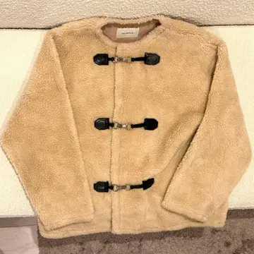 11AM 보아 무스탕 코트