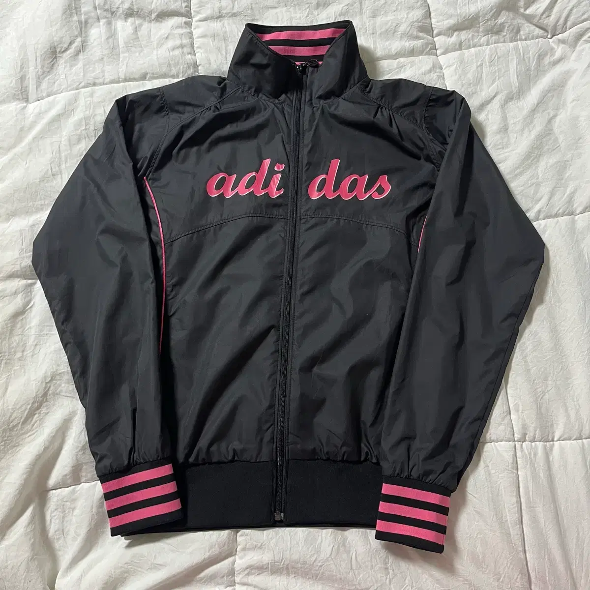 adidas gazelle silver green womens adidas Originals Gradient Firebird Oversize Women's Track Jacket main image 0