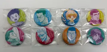 헌터헌터 캔뱃지 8개 세트 리얼 탈출 게임 그리드 아일랜드